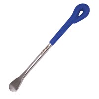 TYRE LEVER SPOON TYPE 10" WITH BLUE NONE SLIP HANDLE